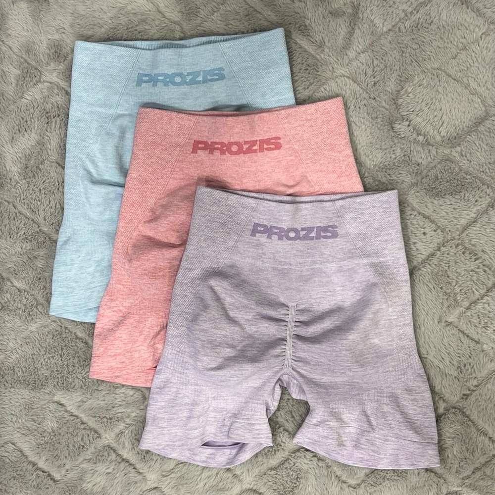 Prozis BFF Regular Waist Medium Shorts Set of 3